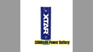 3500mAh 18650 Battery 10A Power Flashlights E-Cigs